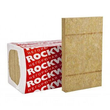 Базальтовая вата Rockwool Флор Баттс 1000x600x40 мм 6 плит